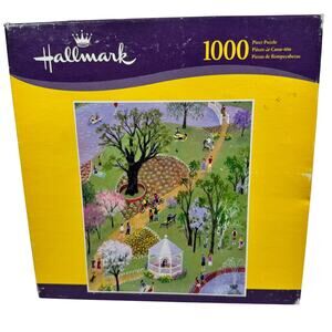 Hallmark 1000 Piece‎ Jigsaw Puzzle "A Day In The Park" 20"x24" Factory Sealed